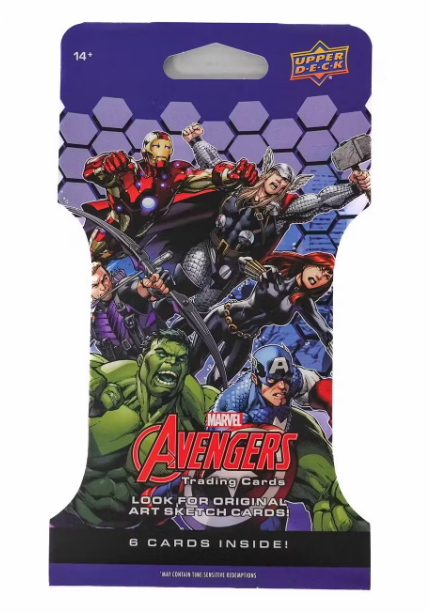 Upper Deck 2024 Marvel Avengers Sleeved Pack