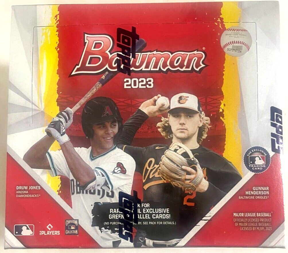 2023 Bowman Baseball Retail Box Pack (Elly De La Cruz, Jones, Holliday chase and MORE!)