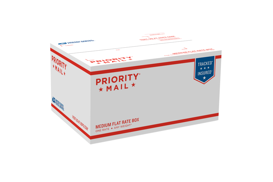 USA Small Box Shipping (2 Bags+/Multiple Slabs)