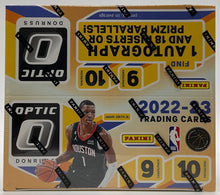 Load image into Gallery viewer, NBA Group Break #3 - 2023 Donruss Optic Hobby, 2023 Donruss Optic Fast Break Hobby and 2022 NBA Mosaic Hobby (3 Autos and MORE!)
