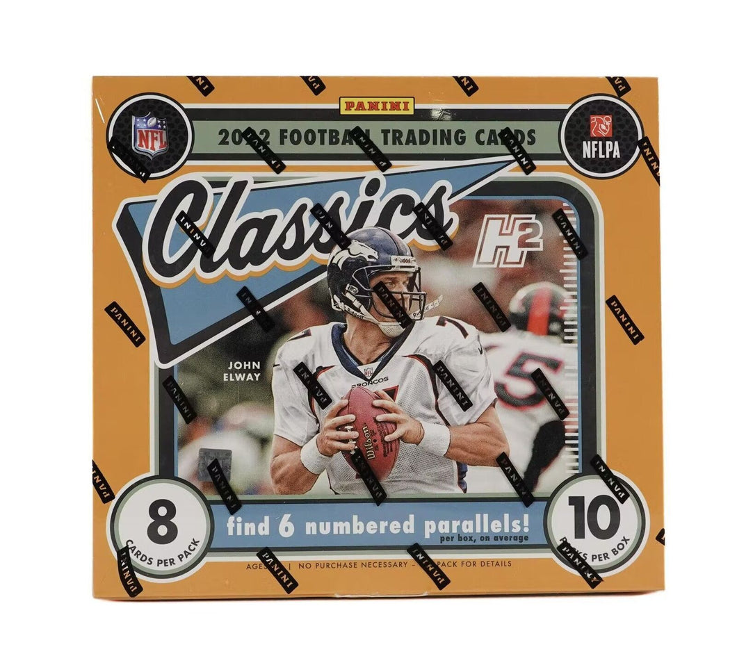 2022 NFL Classics H2 Hobby Box Pack