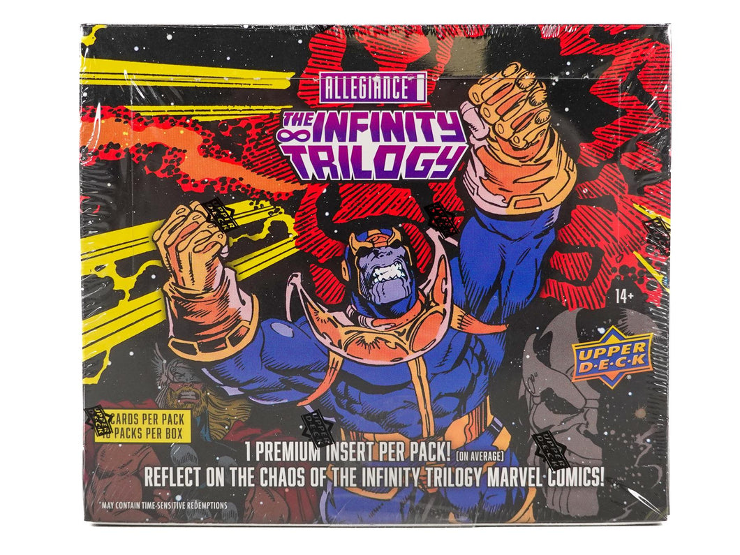 2023 Upper Deck Marvel The Infinity Trilogy Hobby Box