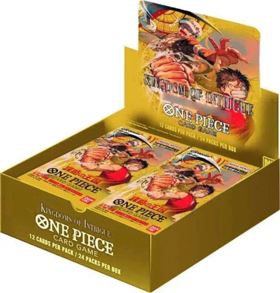 One Piece Kingdoms of Intrigue Booster Box (OP-04) (English)