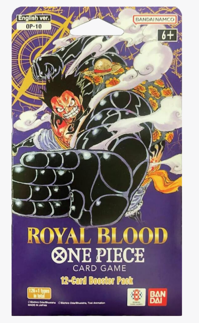 One Piece Royal Blood SLEEVED Booster Pack (OP-10)