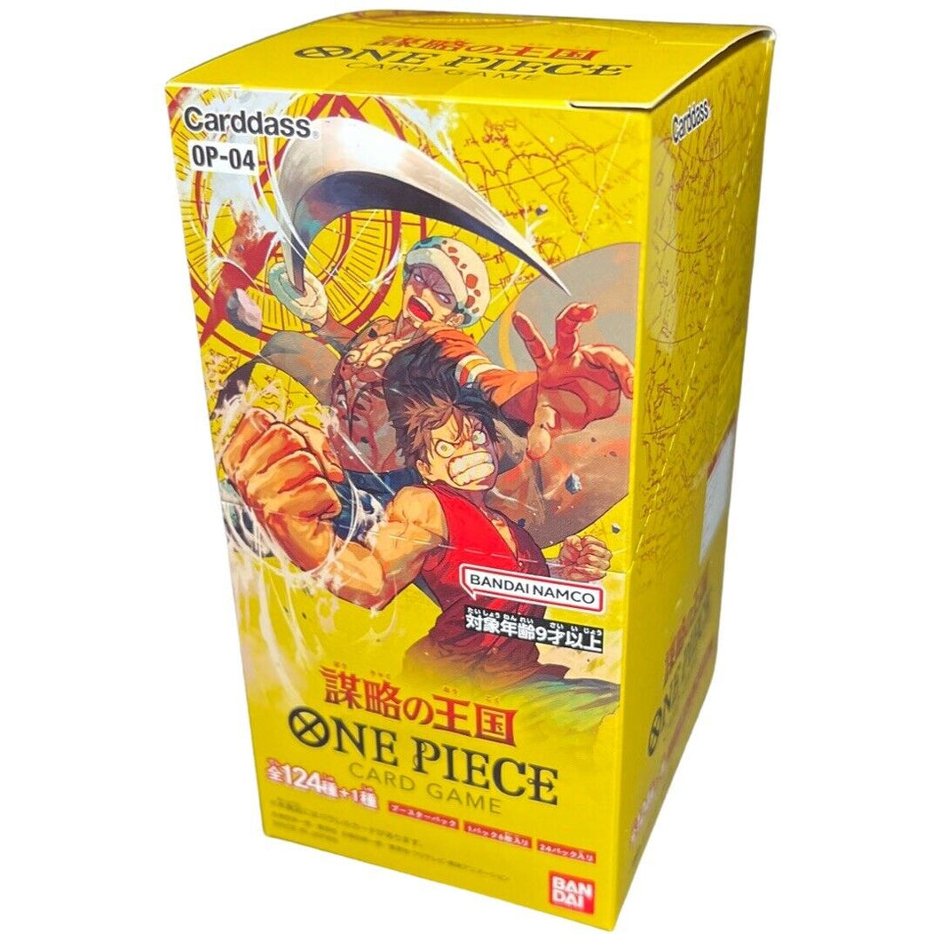One Piece Kingdoms of Intrigue Booster Pack (OP-4) (JPN) (New Set)