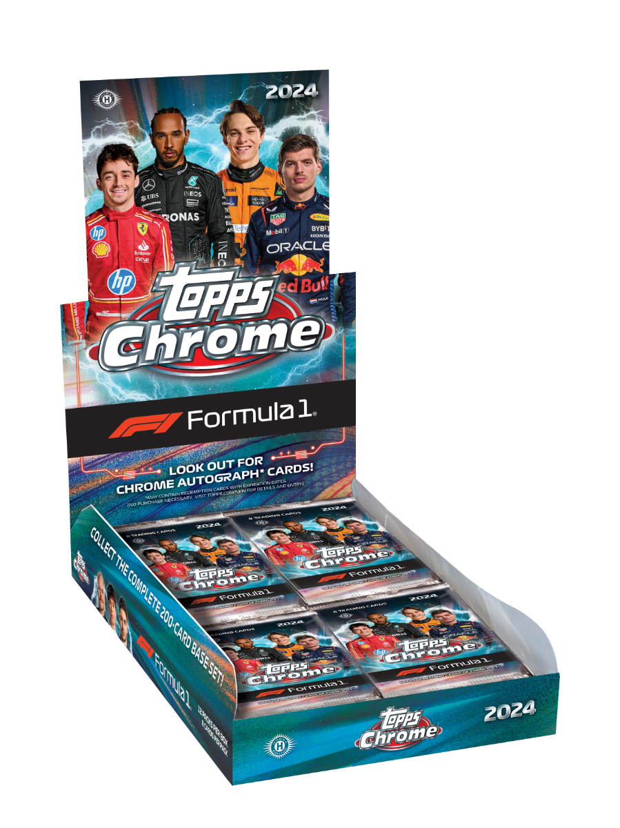 2024 Topps Chrome F1 Hobby Box Pack (NEW!)