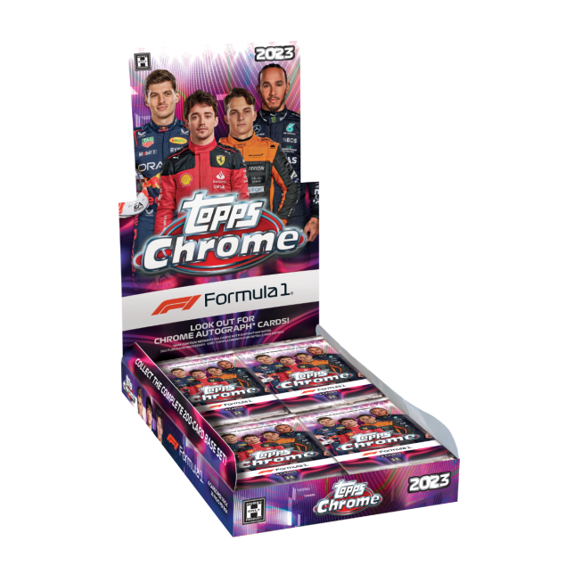 2023 Topps Chrome F1 Hobby Box Pack