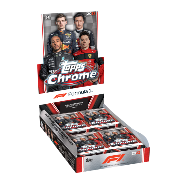 2022 Topps Chrome F1 Formula 1 Hobby Lite Box Pack