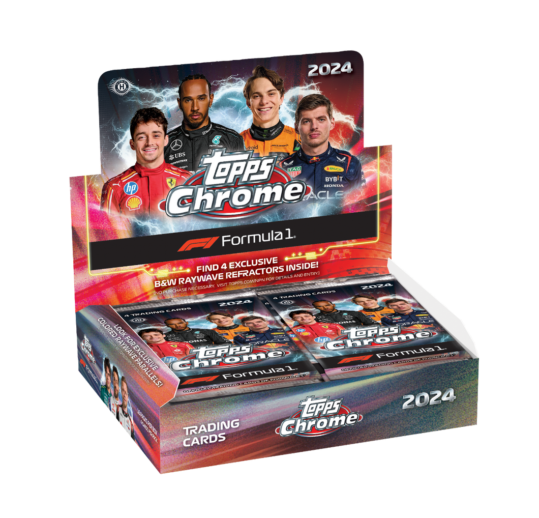 2024 Topps Chrome F1 Qualifying Lap Hobby Box (LITE)