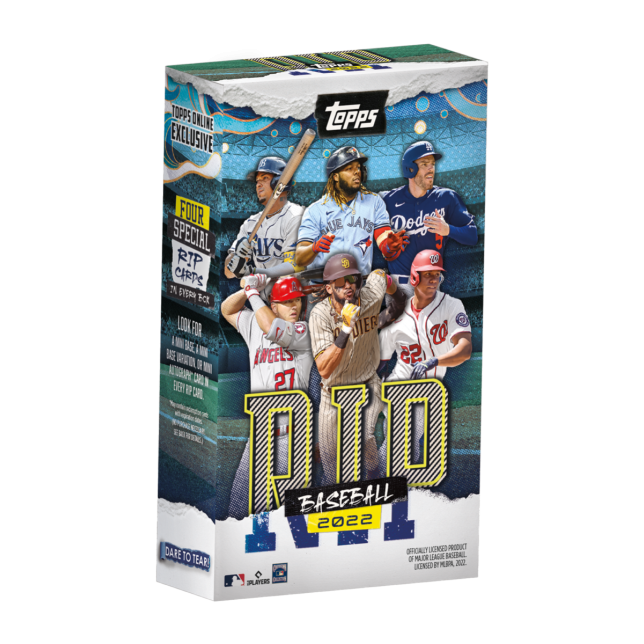 2022 Topps Baseball RIP Hobby Box (4 RIP Cards!)