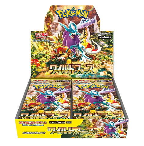 Japanese Wild Forces Booster Box (NEW!)
