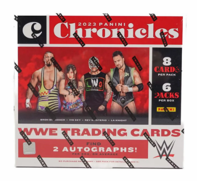 2023 Panini WWE Chronicles Hobby Box (2 Autos)