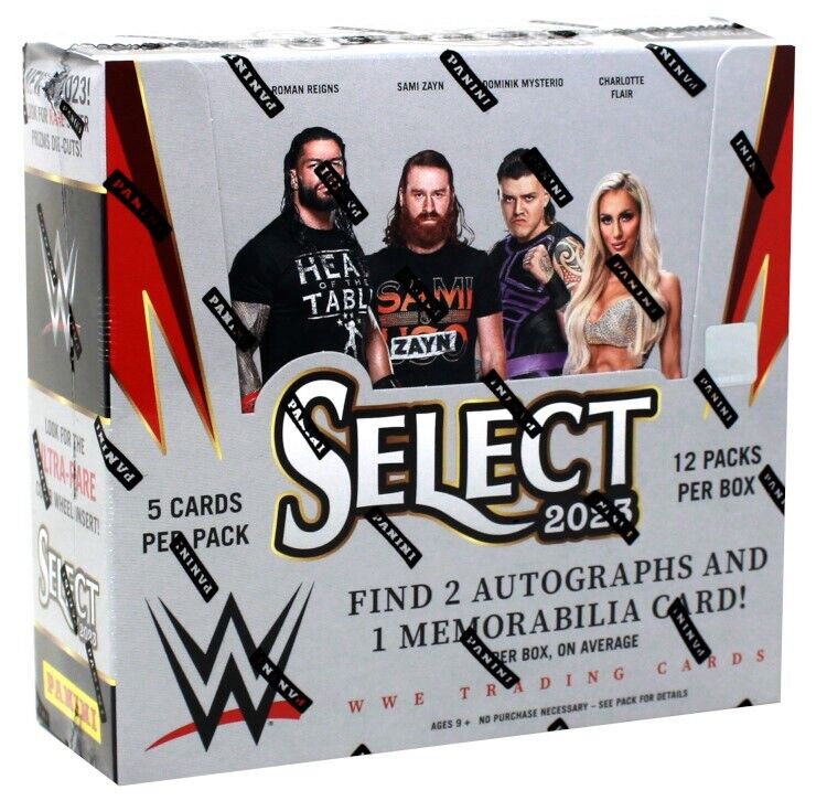 2023 WWE Select Hobby Box (2 Autos/1 Mem)