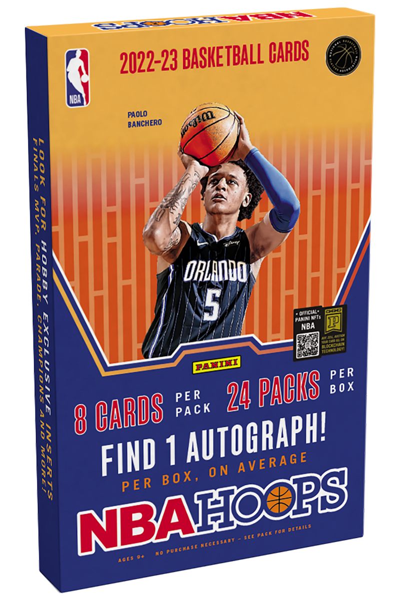 2022-23 NBA Hoops Hobby Box (1 Auto)